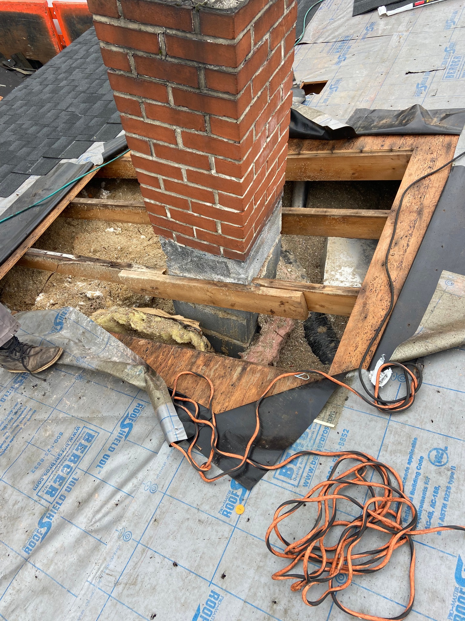 During - Roof Tear Off & Replacement in Lancaster County, PA