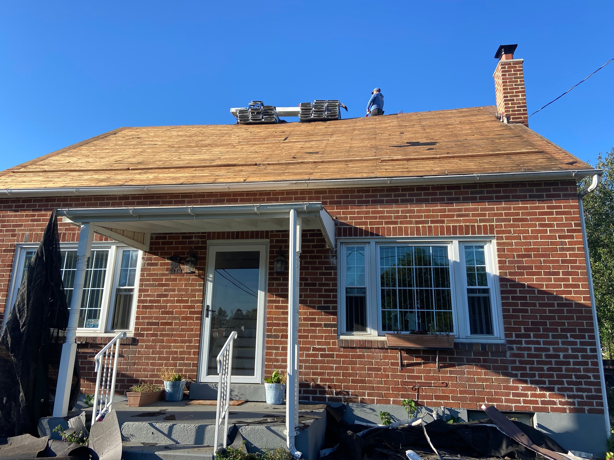 During - Roof Tear Off & Replacement in Lancaster County, PA