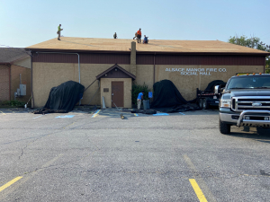 During - Commercial Roof Tear Off & Replacement in Lancaster County, PA
