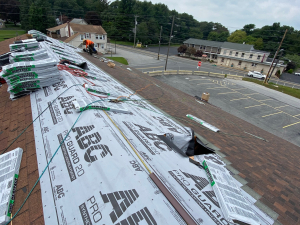During - Roof Tear Off & Replacement in Lancaster County, PA