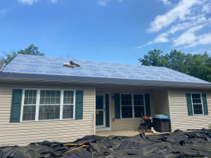 During - Roof Tear Off & Replacement in Lancaster County, PA