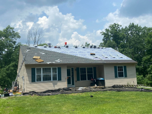 During - Roof Tear Off & Replacement in Lancaster County, PA
